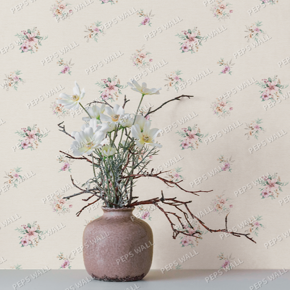 Iris Isle — floral wallpaper Dubai, Peps Wall
