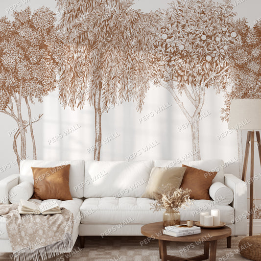 Jardin d'Eden — scenic landscape wallpaper Dubai, Peps Wall