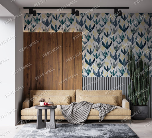 Lilly — floral wallpaper Dubai, Peps Wall