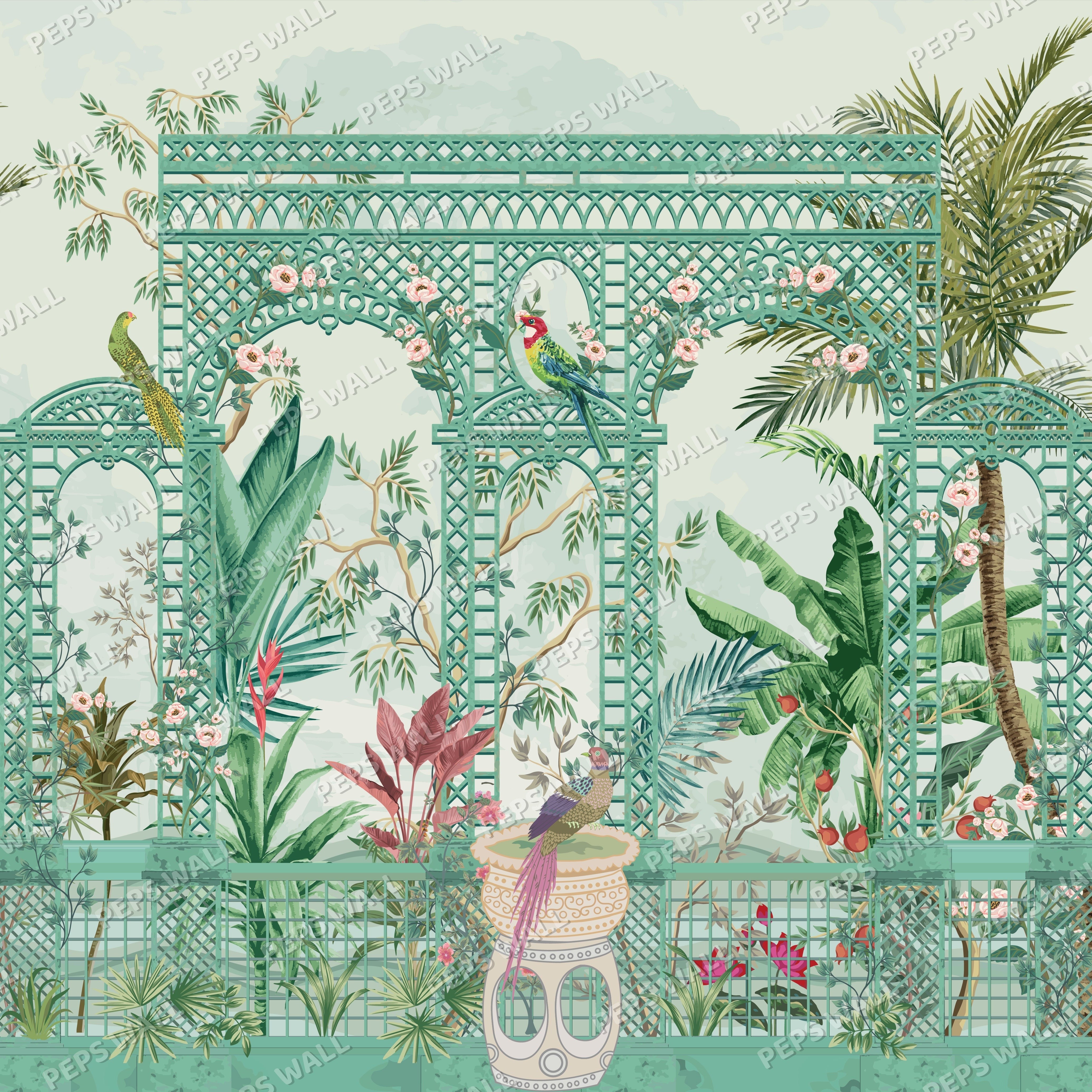 Malhar — indian wallpaper Dubai, Peps Wall