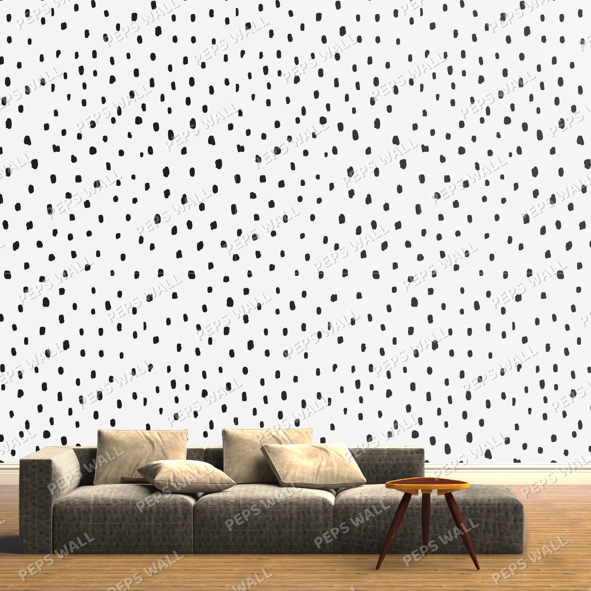 Abstract Dots — abstract wallpaper Dubai, Peps Wall