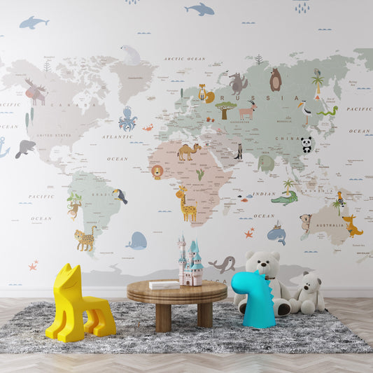 Kids World Map