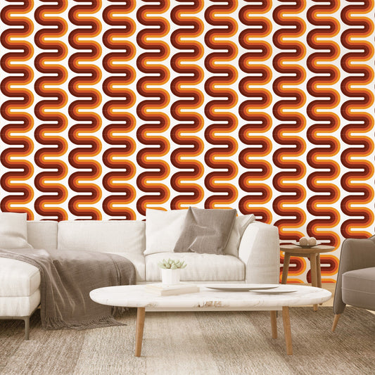 Orange Squiggle