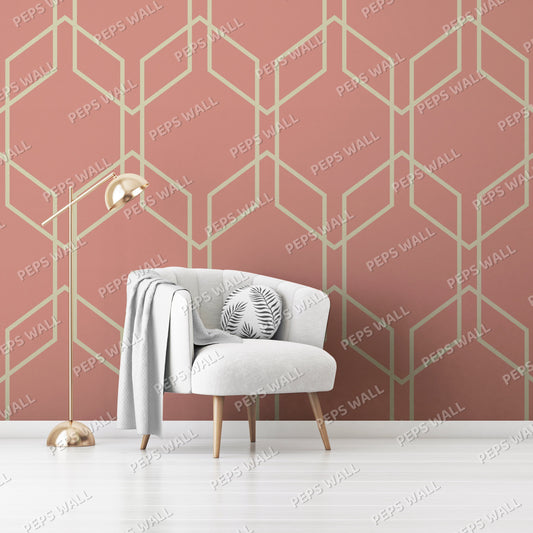 Rivera — geometric wallpaper Dubai, Peps Wall