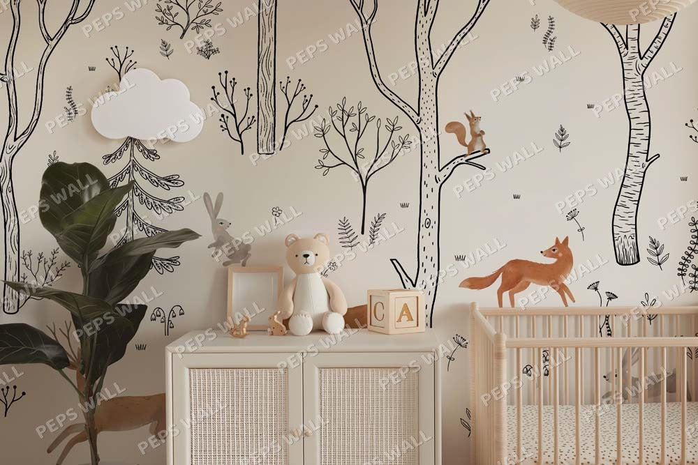 Woodland Watercolors