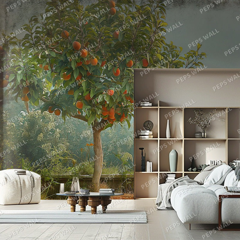 Orangeraie — landscape wallpaper Dubai, Peps Wall
