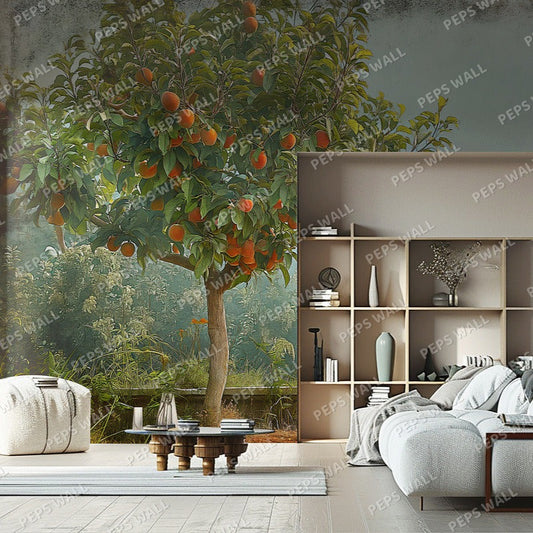 Orangeraie — landscape wallpaper Dubai, Peps Wall