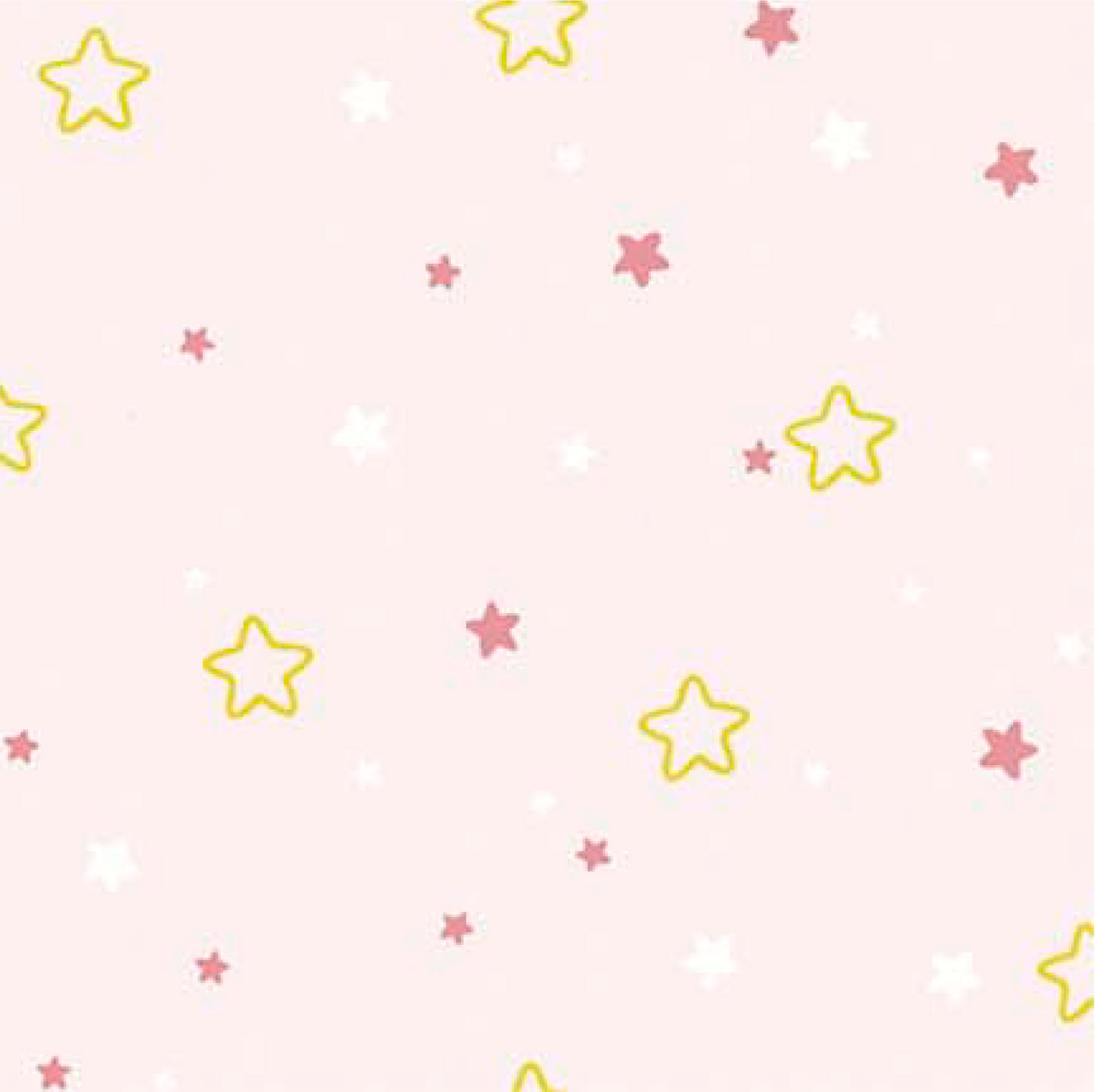 Colorful stars - Pink