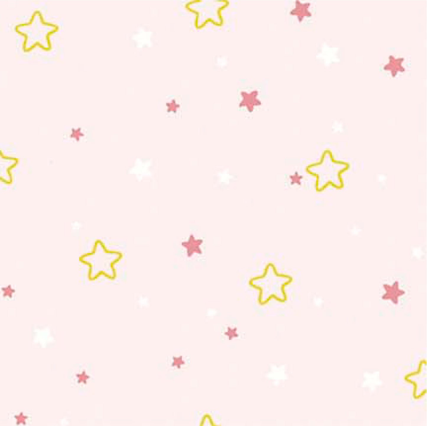 Colorful stars - Pink