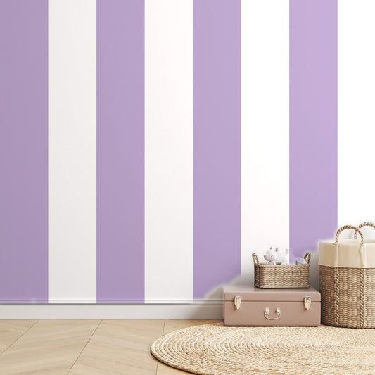 Lilac Stripe Cabana — room mockup