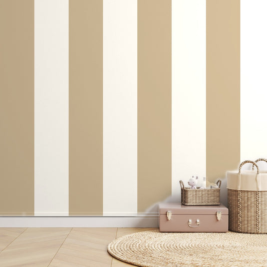 Sand Stripe Cabana — room mockup