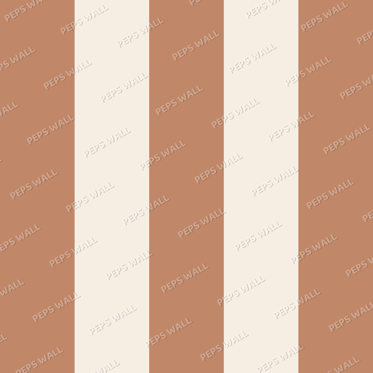 Terracotta Stripe Cabana — pattern swatch