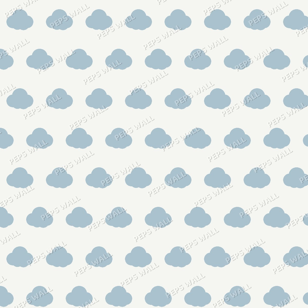 Blue Cloud — pattern swatch