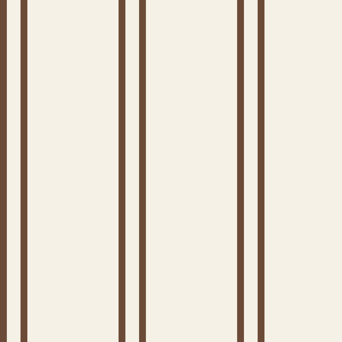 Cocoa Stripe Banker — pattern swatch