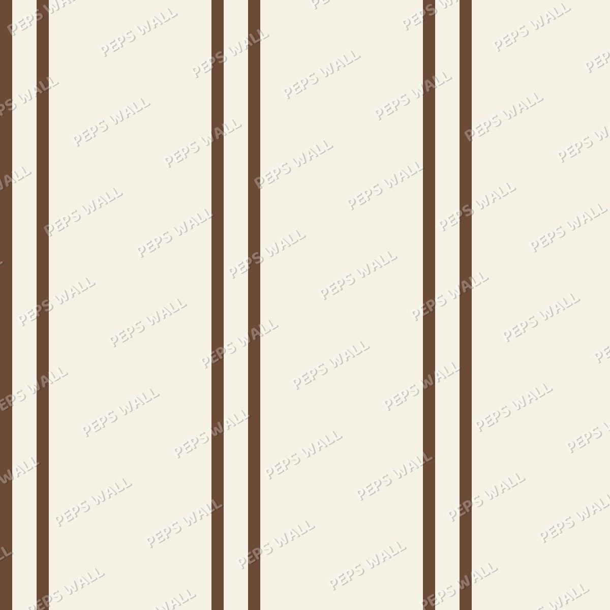 Cocoa Stripe Banker — pattern swatch