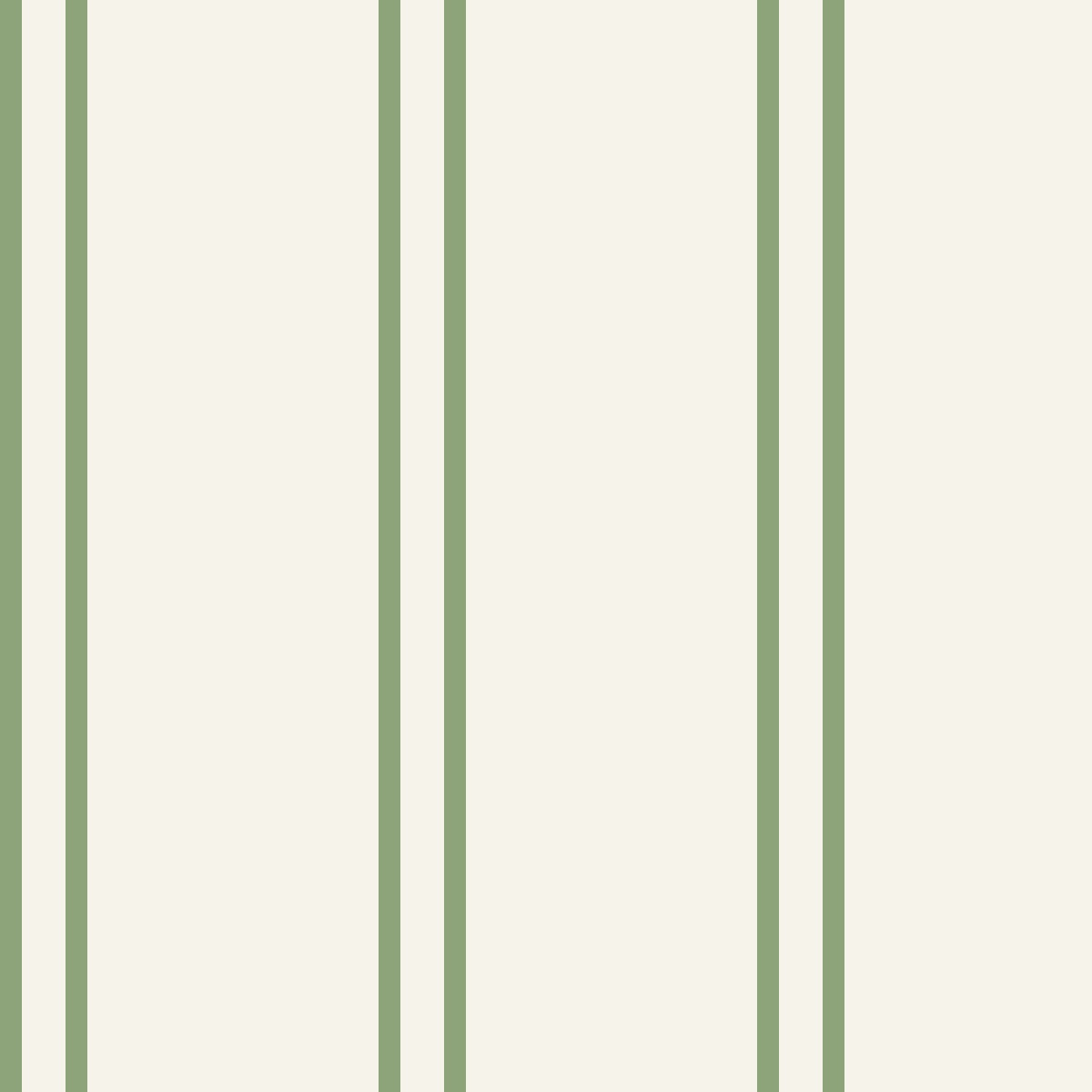 Sage Stripe Banker — pattern swatch