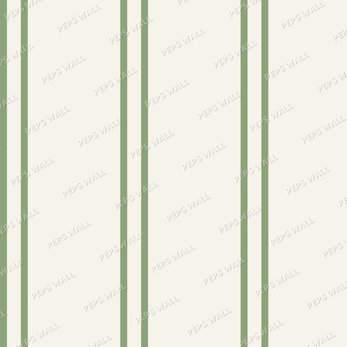 Sage Stripe Banker — pattern swatch
