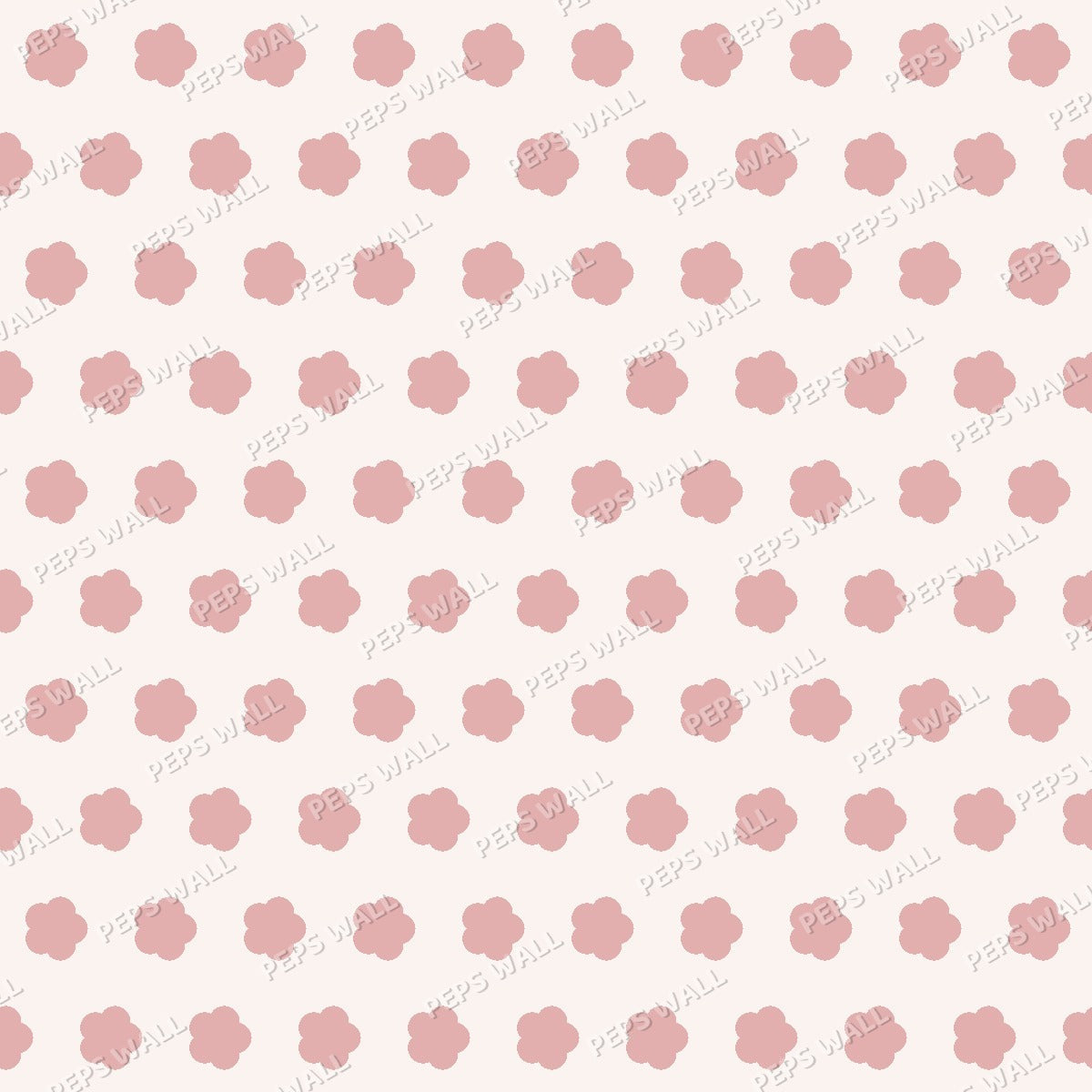 Pink Ditsy Floral — pattern swatch