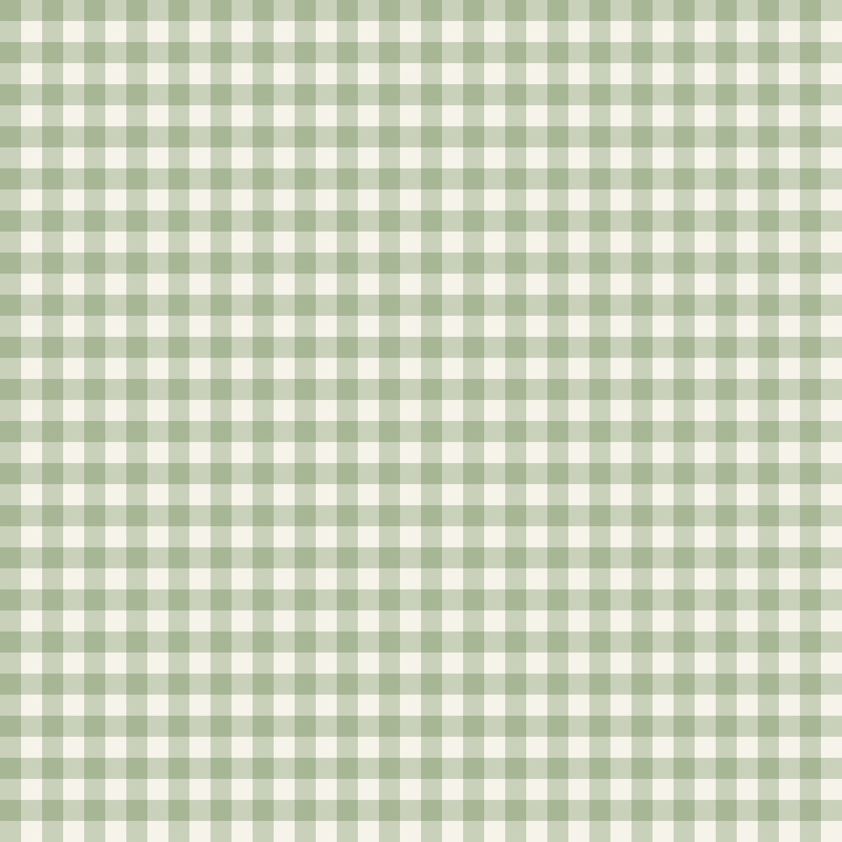 Sage Gingham — pattern swatch