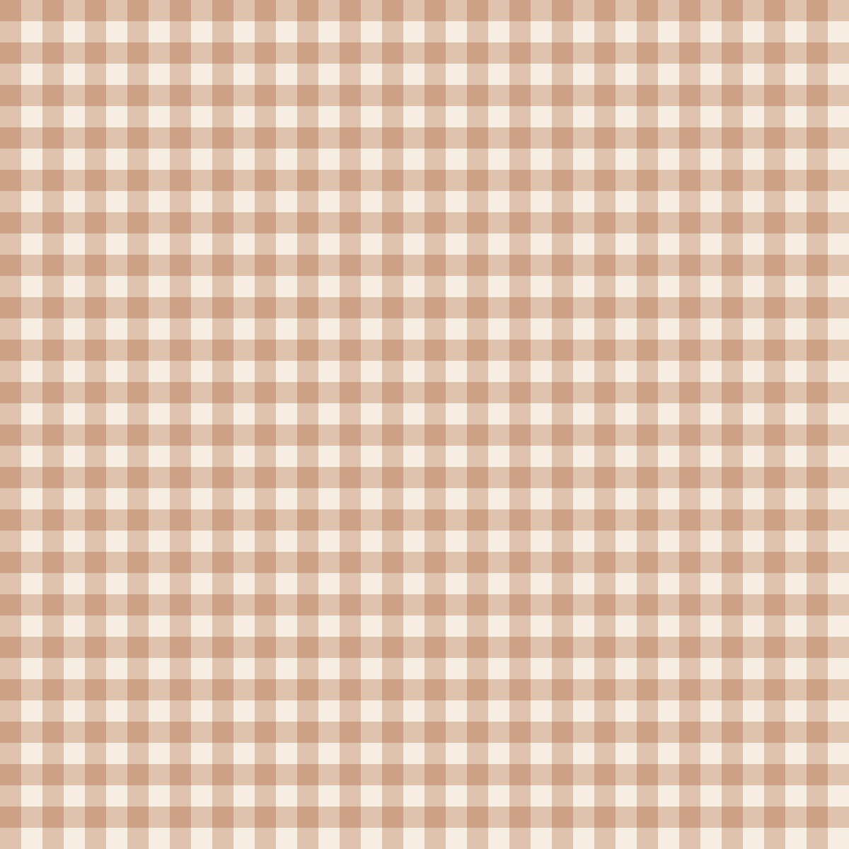 Terracotta Gingham — pattern swatch