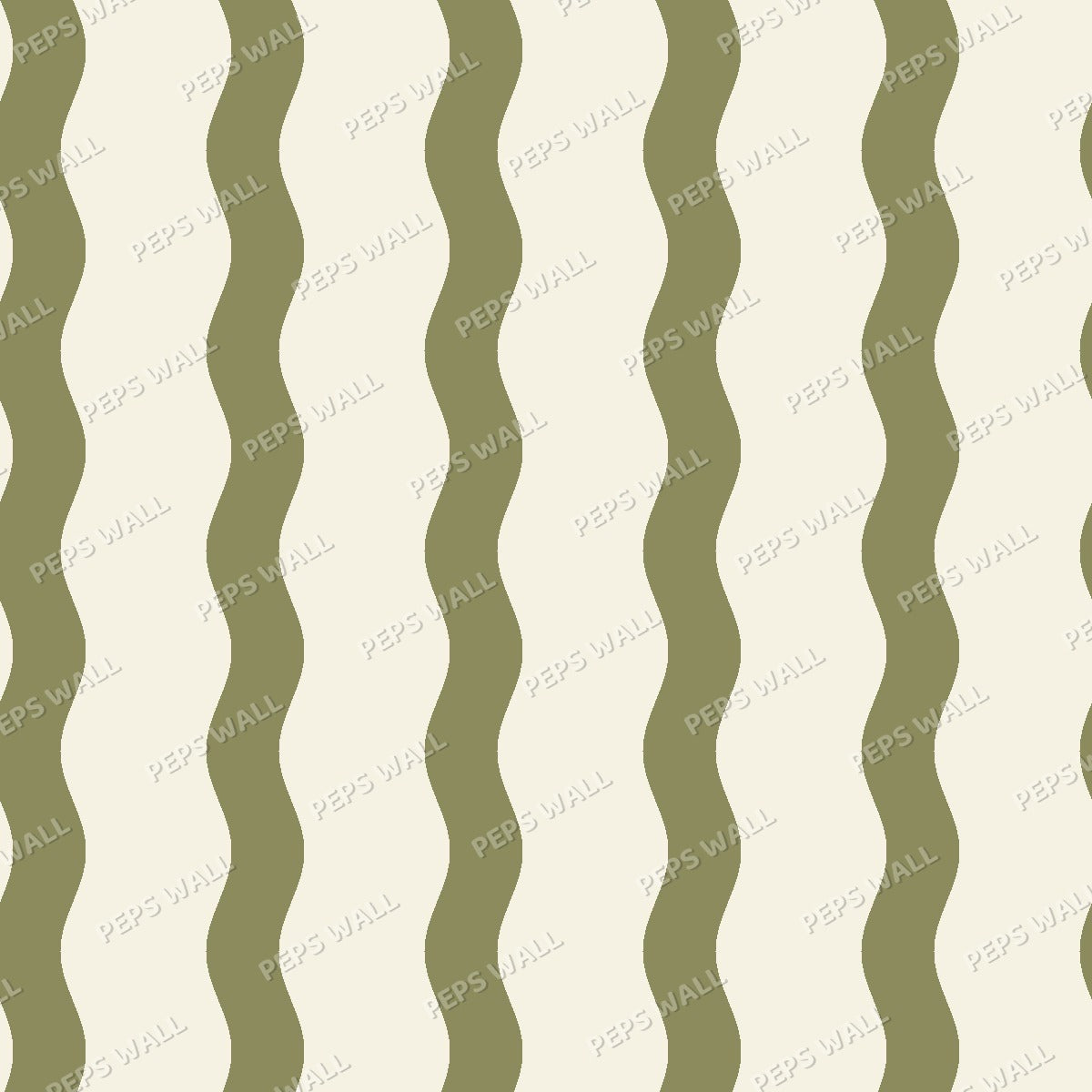 Olive Stripe Handdrawn — pattern swatch
