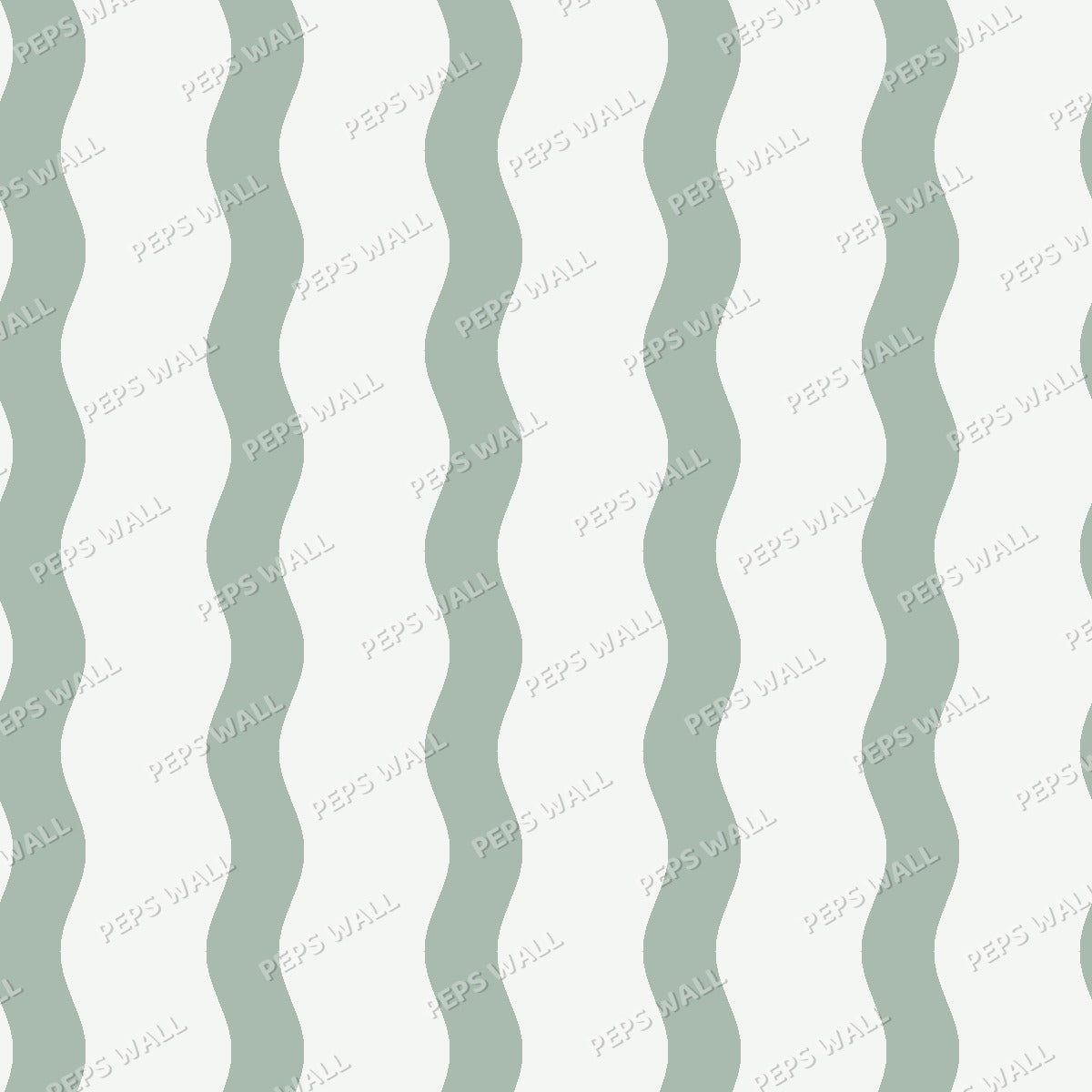 Green Stripe Handdrawn — pattern swatch