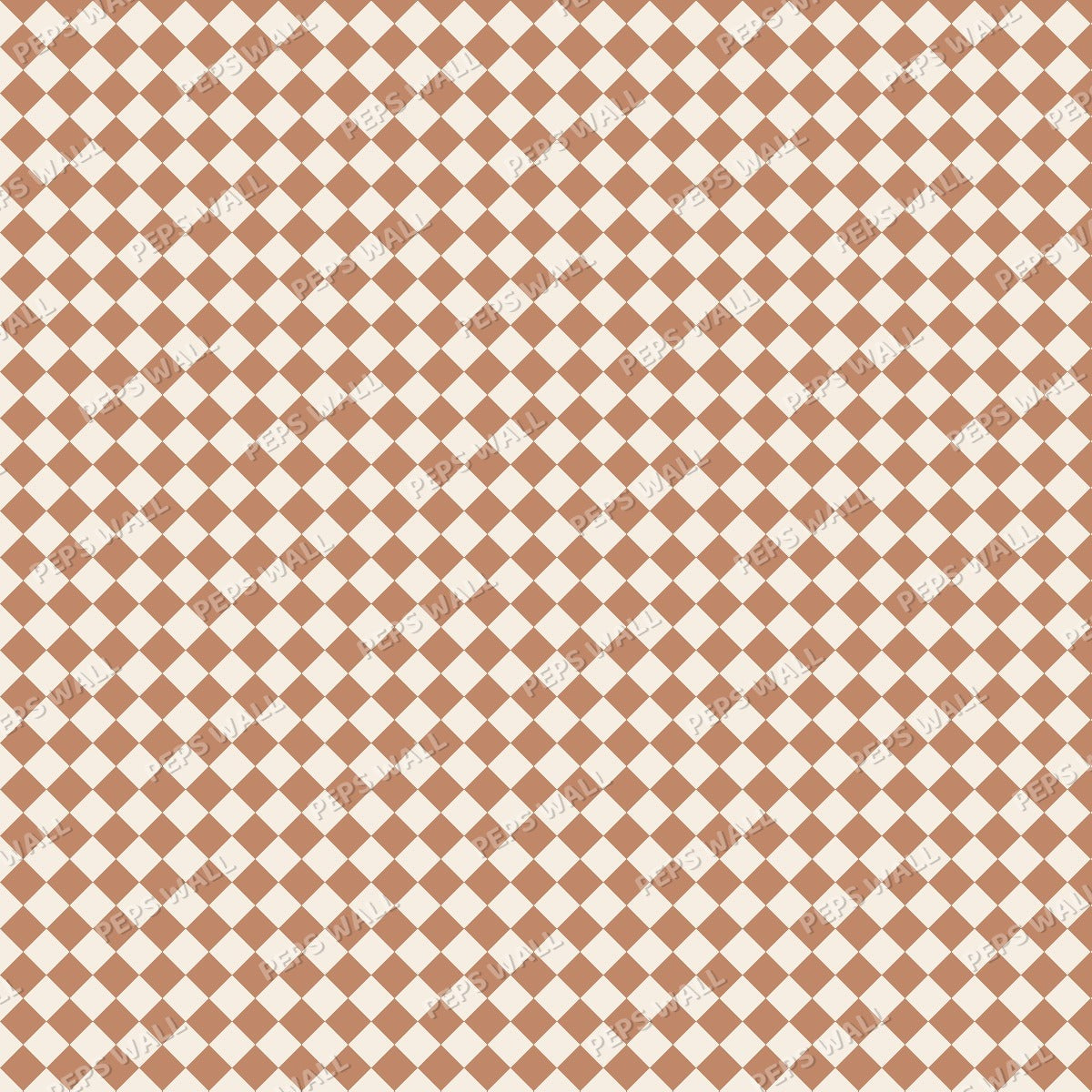 Terracotta Houndstooth — pattern swatch