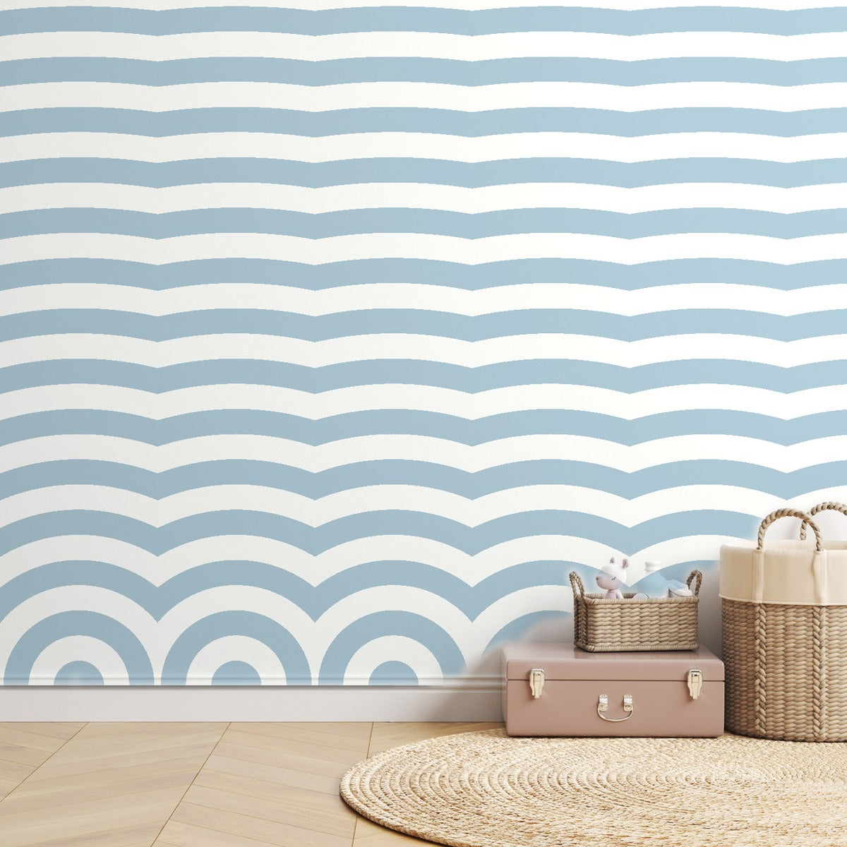 Blue Rainbow — room mockup