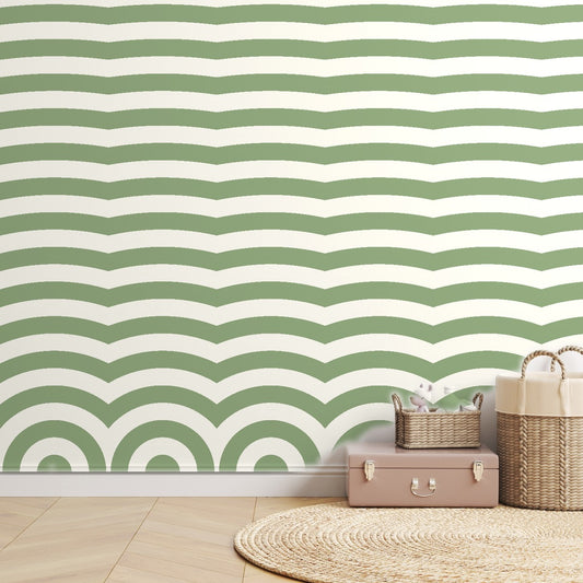 Sage Rainbow — room mockup