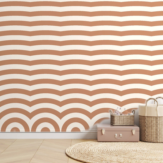 Terracotta Rainbow — room mockup