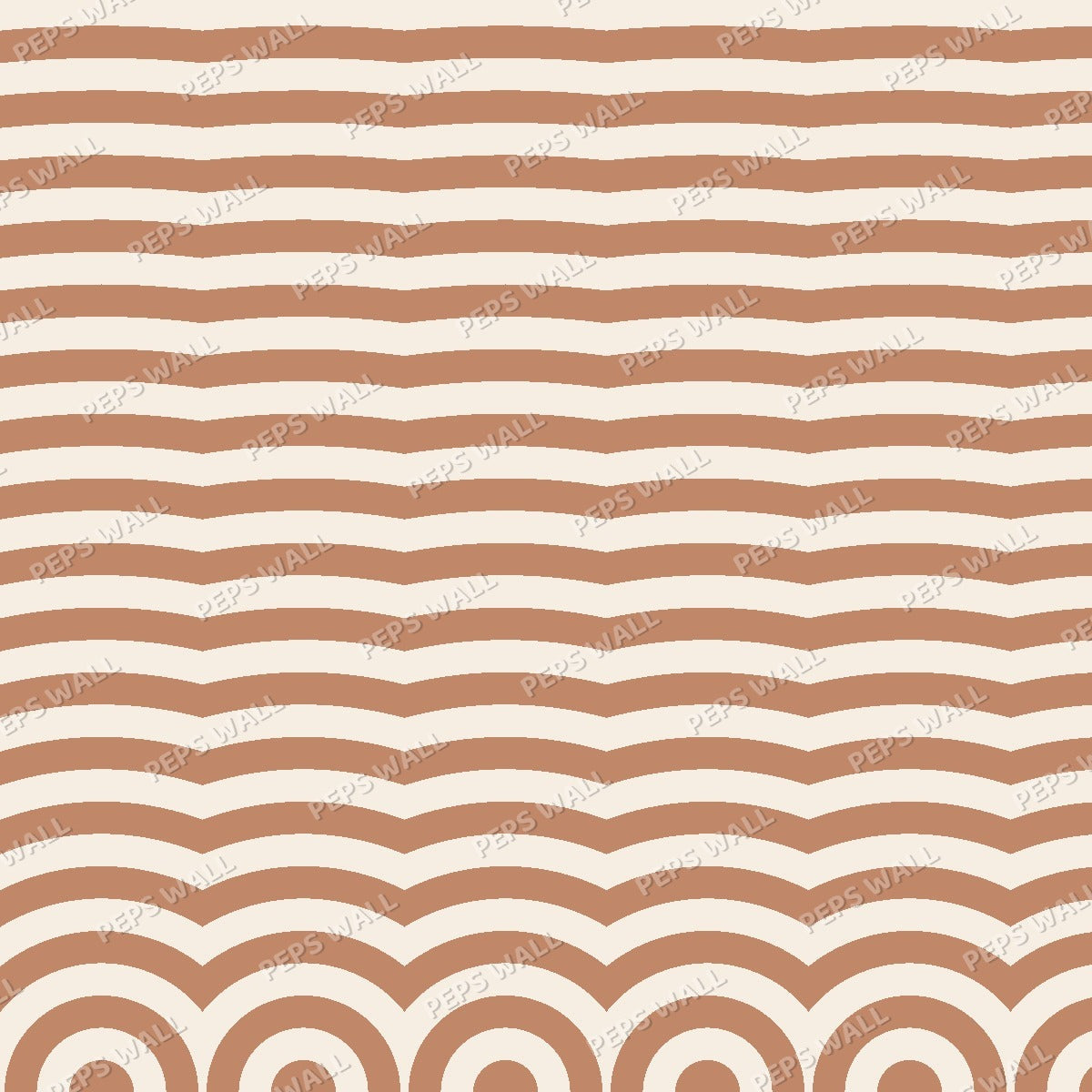 Terracotta Rainbow — pattern swatch