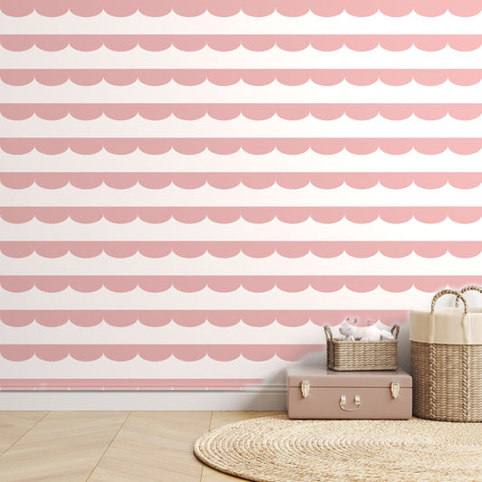 Pink Scallop — room mockup