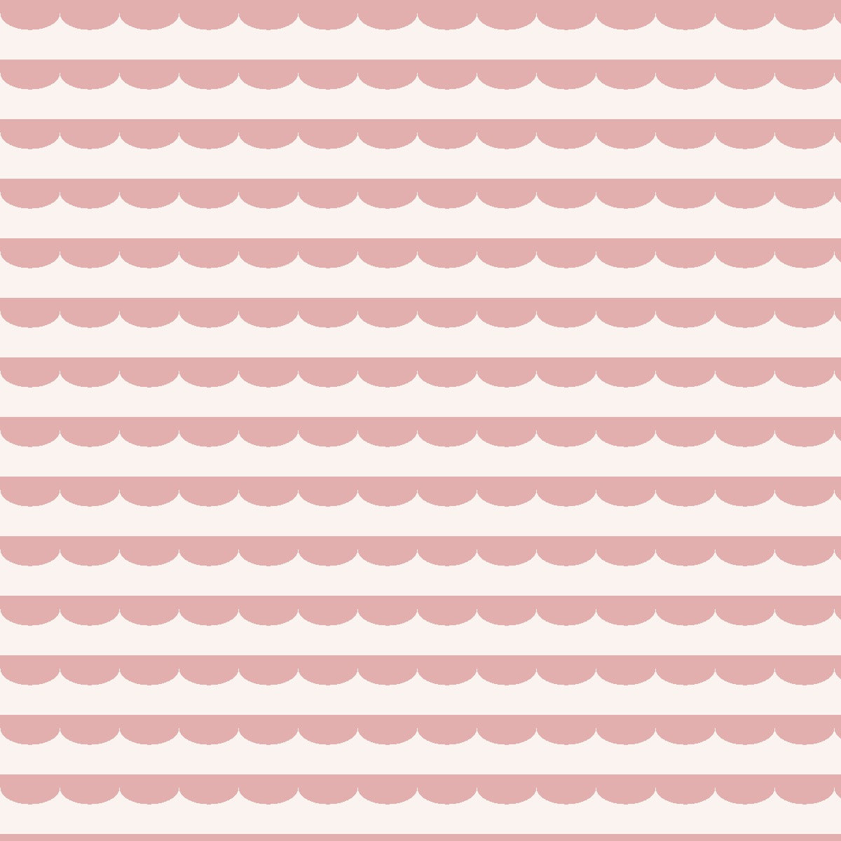 Pink Scallop — pattern swatch