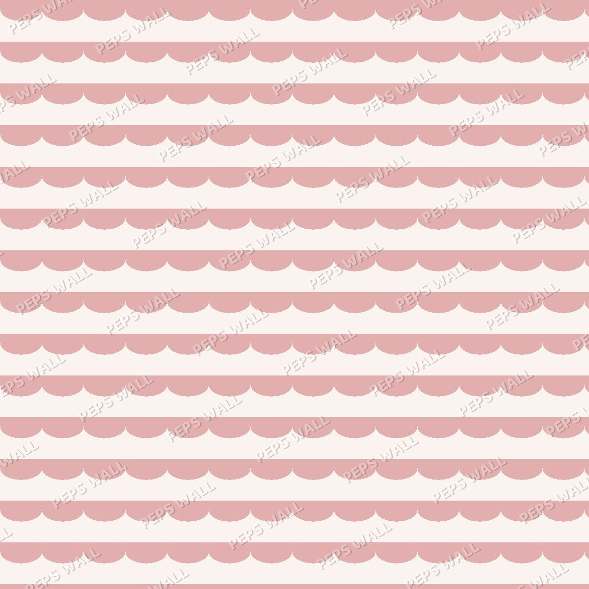 Pink Scallop — pattern swatch