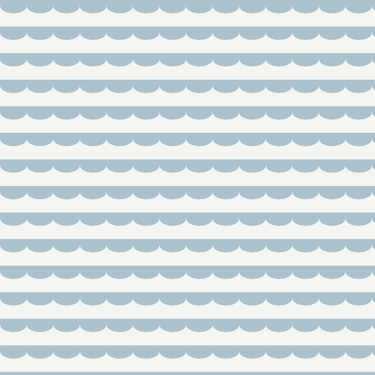 Blue Scallop — pattern swatch