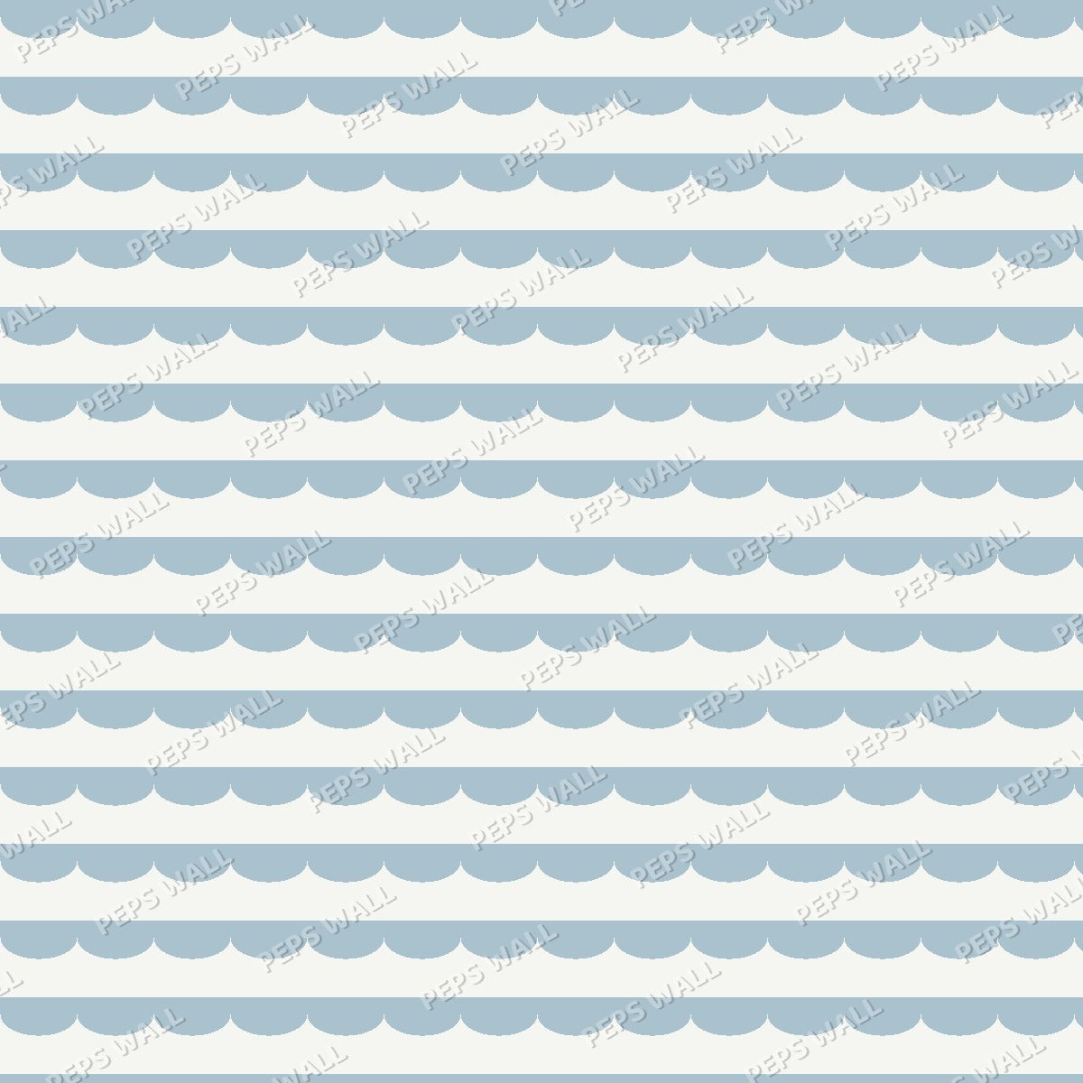 Blue Scallop — pattern swatch