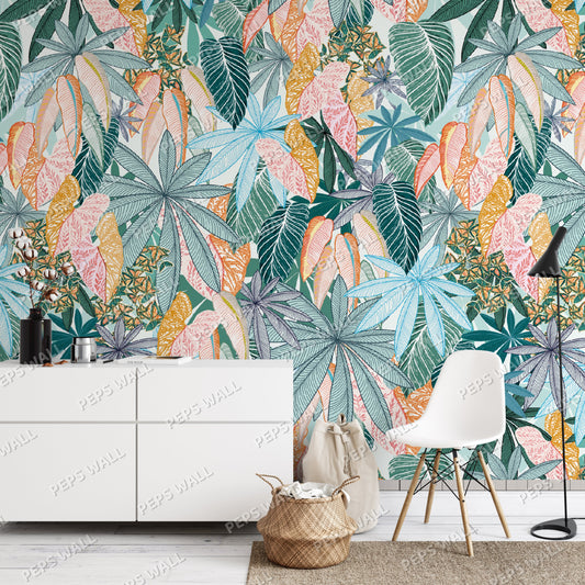 Palmhouse — scenic landscape wallpaper Dubai, Peps Wall