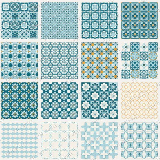 Moroccan Patterns — arabic majlis wallpaper Dubai, Peps Wall