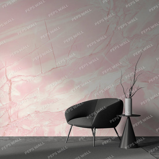 Pink Carrare — landscape wallpaper Dubai, Peps Wall