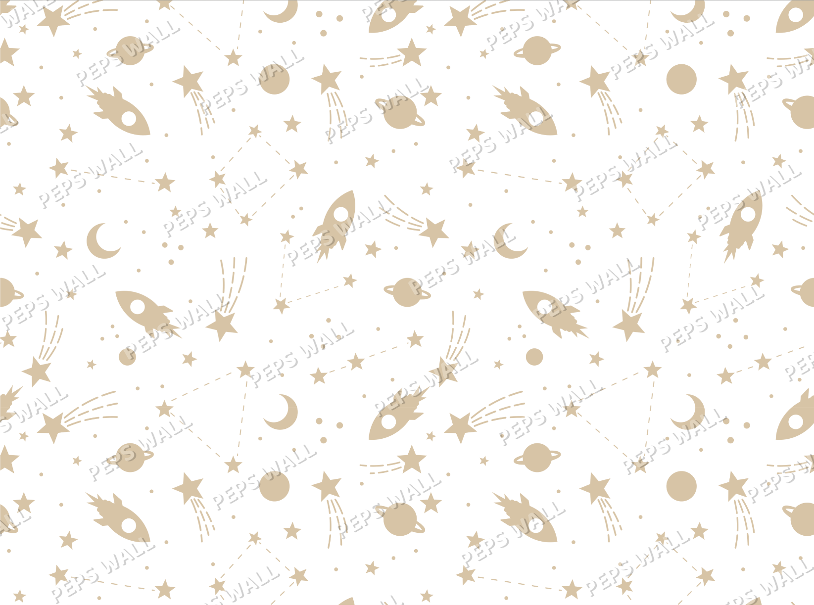 Space Seamless pattern