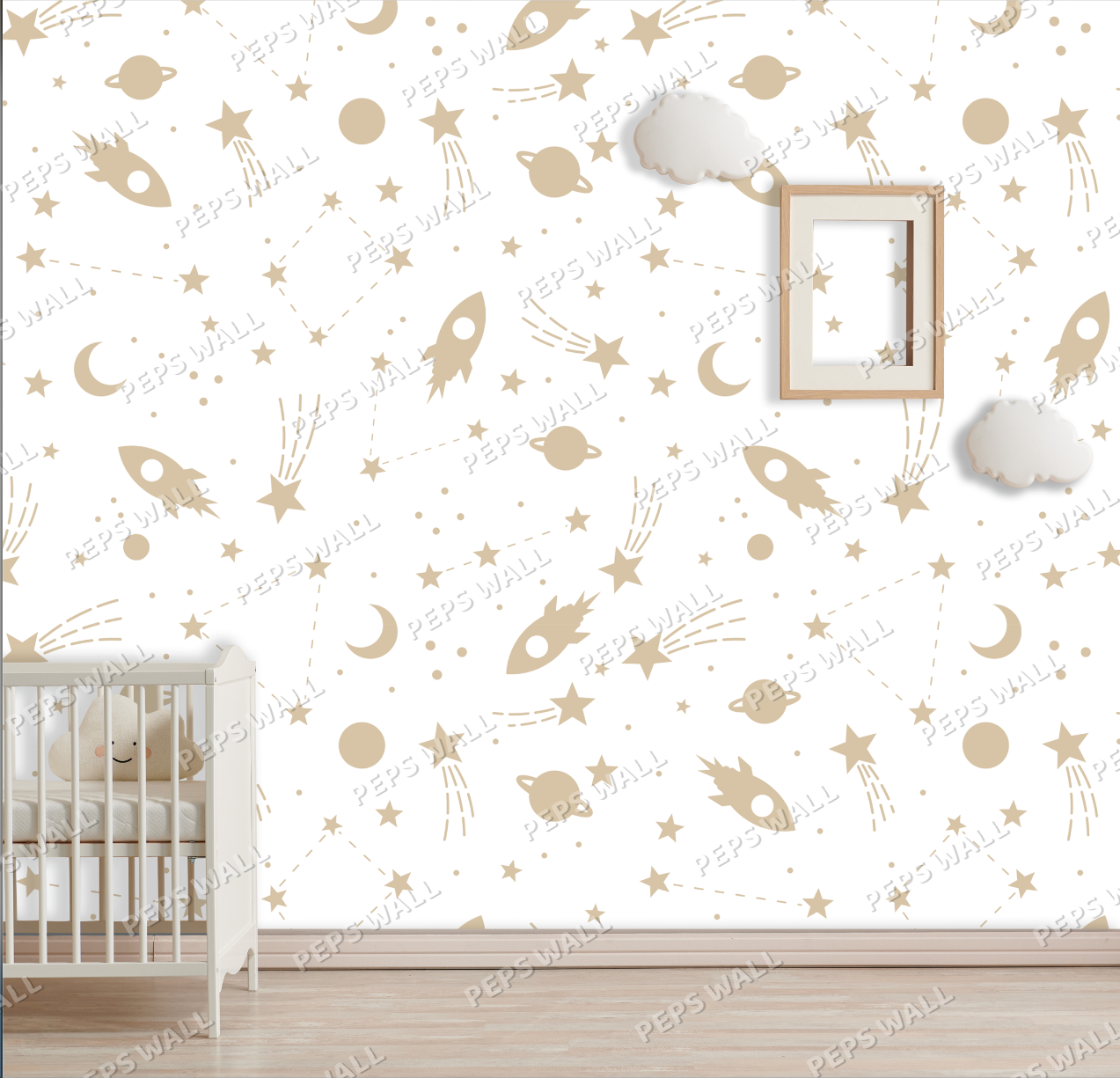 Space Seamless pattern