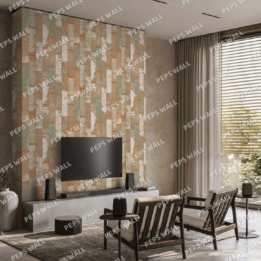 Clayhaven — plain textured wallpaper mural, Peps Wall Dubai