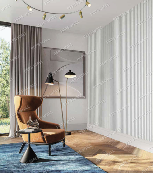 Line Peak — plain textured wallpaper mural, Peps Wall Dubai