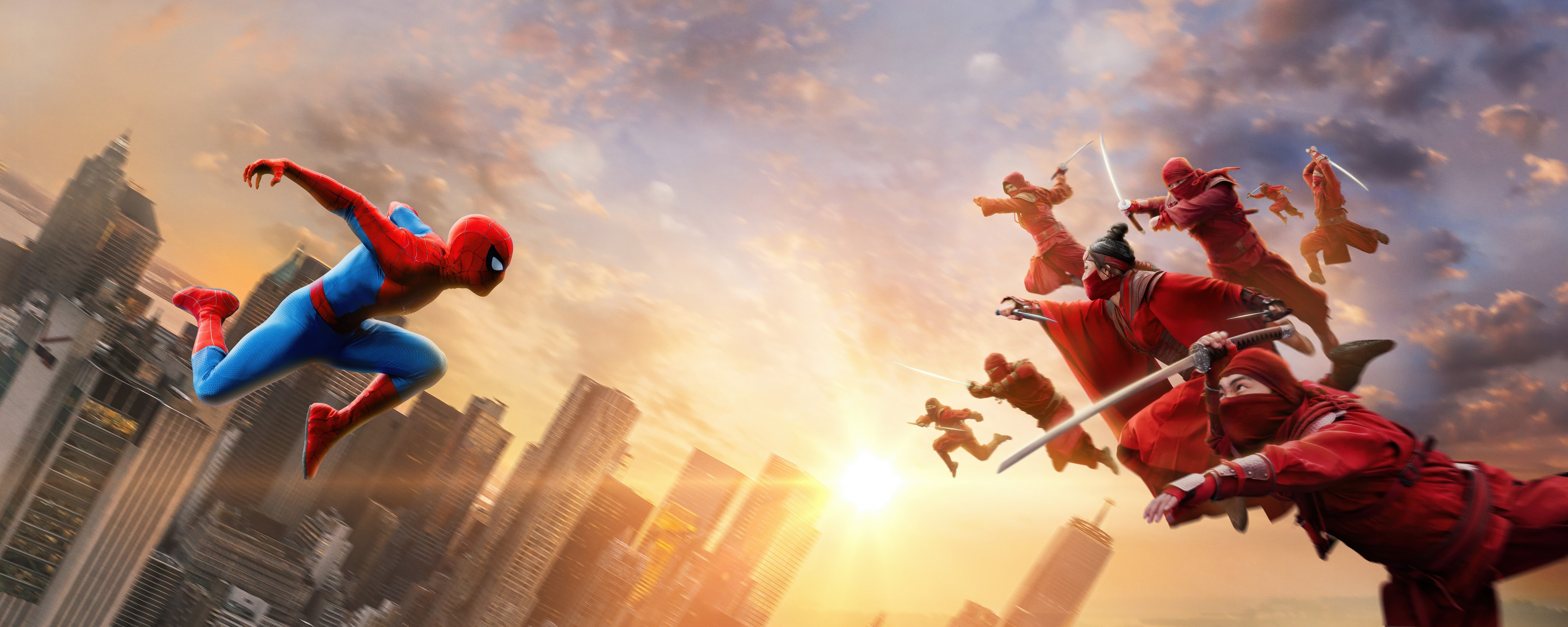 Spider-Man - Rooftops