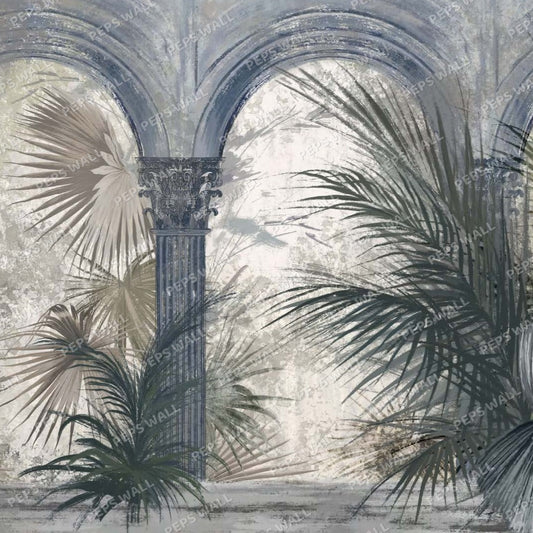 Summer palm — tropical palm wallpaper mural, Peps Wall Dubai
