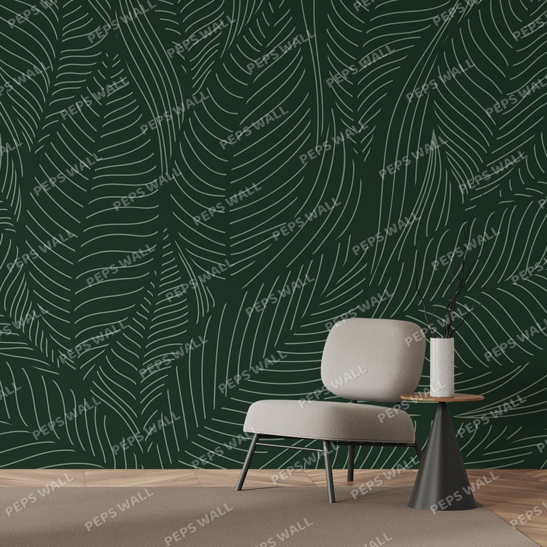 Sycamore Greens — custom wallpaper mural mural, Peps Wall Dubai