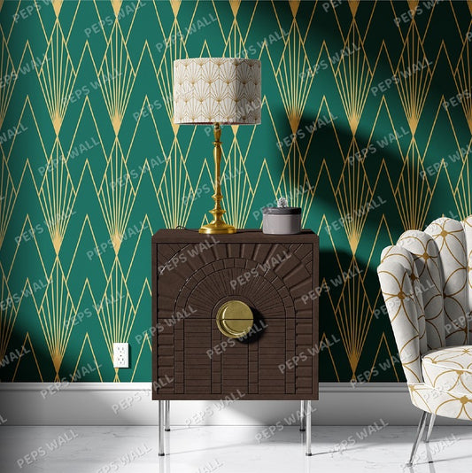 Tamara — geometric wallpaper Dubai, Peps Wall