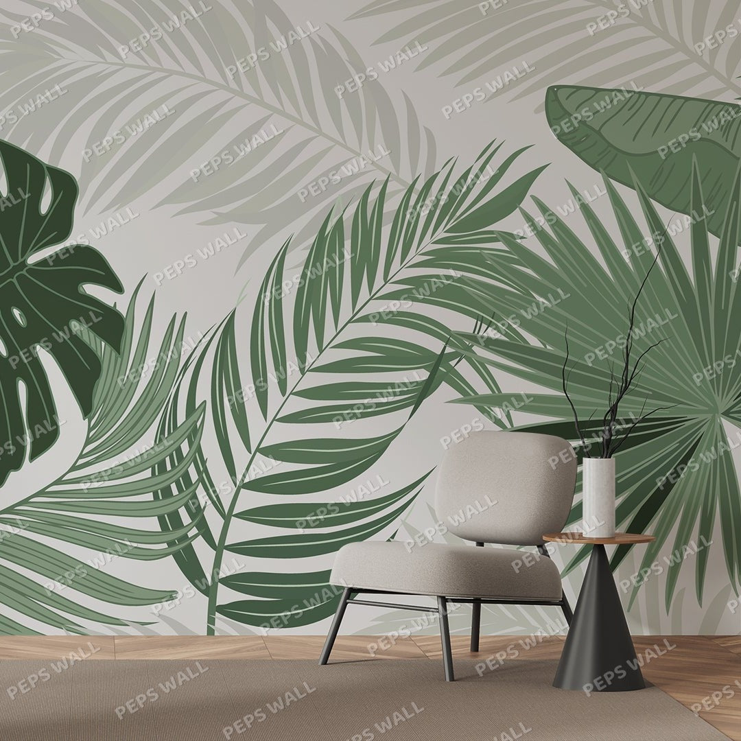 Tropiques — custom wallpaper mural mural, Peps Wall Dubai