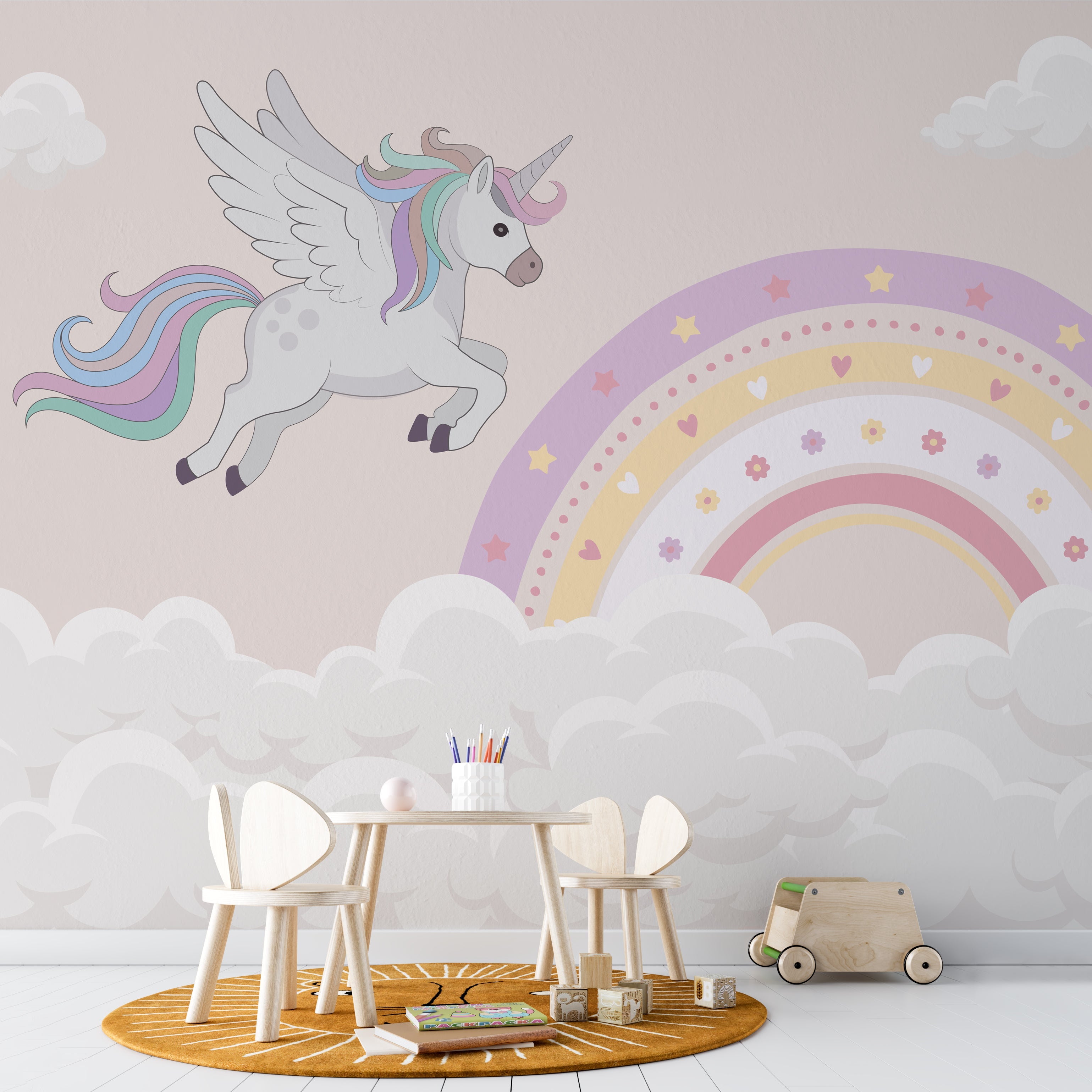Unicorn over Rainbow