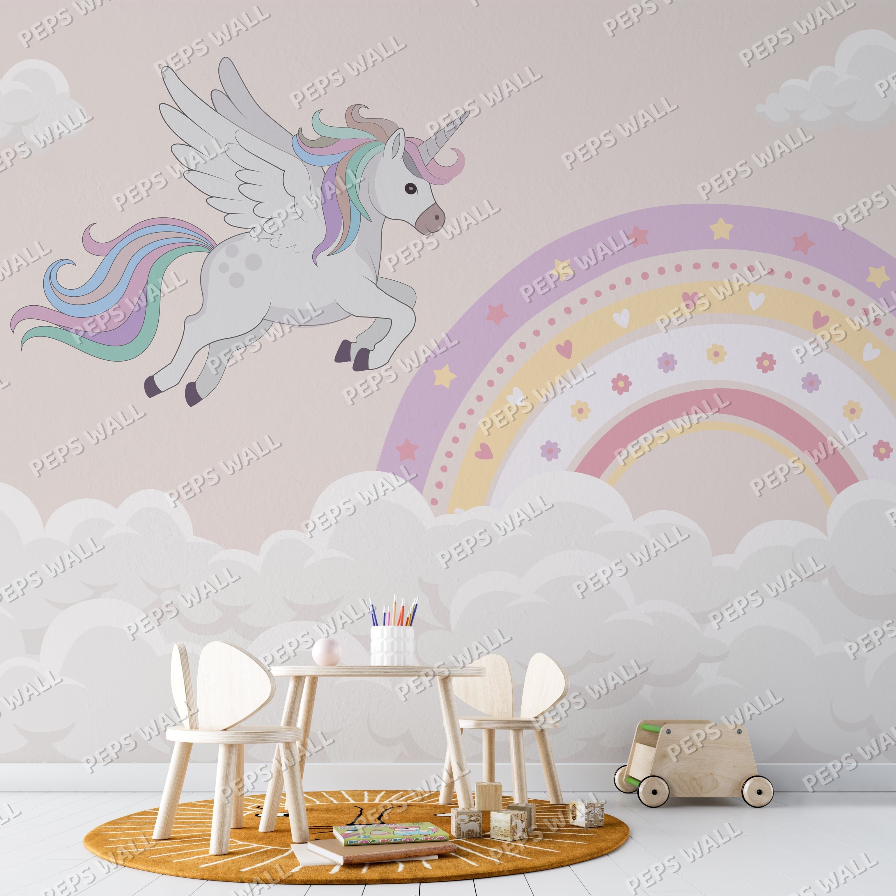 Unicorn over Rainbow